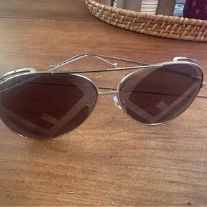 Fendi Eyewear Arm with Engraved Design